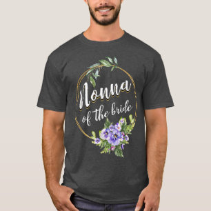Oma der Braut Hochzeit Brautparty Oma Mat T-Shirt