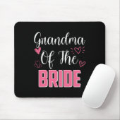 Oma der Braut Hochzeitsfeier Ehefrau zu Mousepad (Mit Mouse)