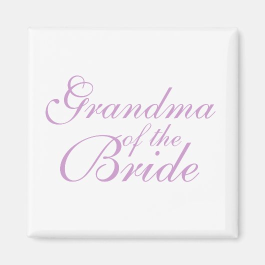 Oma der Braut Magnet (Vorne)