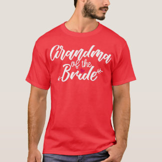 Oma der Bride Arrow Hochzeit oder Bachelorette T-Shirt