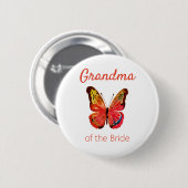 Oma der Bride Butterfly Button (Vorne & Hinten)
