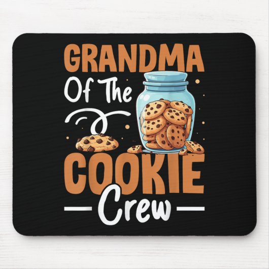 Oma der Cookie-Crew Mousepad (Vorne)