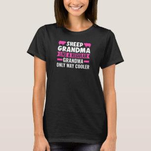Oma der Frauen wie eine regelmäßige Oma Schafe T-Shirt