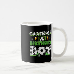 Oma der Fußballgruppe des Geburtstagsjungen Famili Kaffeetasse