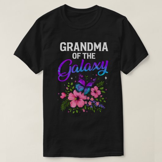 Oma der Galaxie T-Shirt (Design vorne)