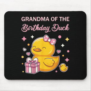Oma der Geburtstagsente Weihnachten Anime-Party Mousepad