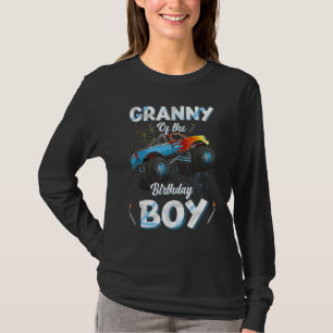 Oma der Geburtstagskinder-Monster Truck-Tagesmutte T-Shirt