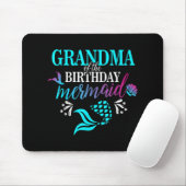 Oma der Geburtstagsmädchenfamilie Mousepad (Mit Mouse)