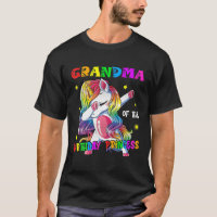 Oma der Geburtstagsprinzessin Funny Dabbing Uni