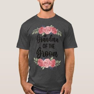 Oma der Groom Wedding Party Groom Dusche T-Shirt