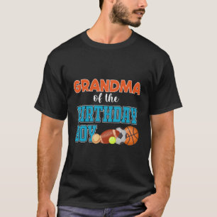 Oma der größten Fan der Sportfamilie T-Shirt