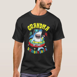 Oma der Hai-Mutterfamilie am Geburtstag T-Shirt