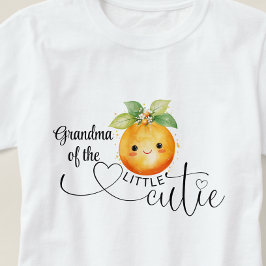 Oma der kleinen Süsse Citrus Orange T-Shirt