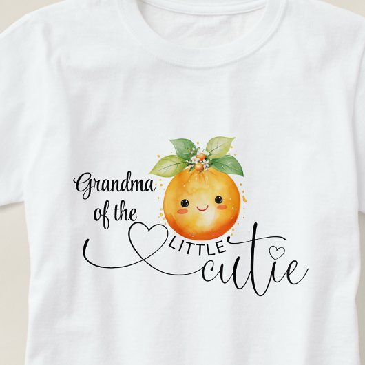 Oma der kleinen Süsse Citrus Orange T-Shirt