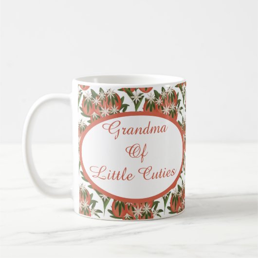 Oma der Kleinen Süssen Clementine Kaffeetasse (Links)