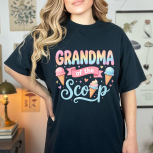 Oma der Scoop-Eis-Geschlechtsenthüllung T-Shirt