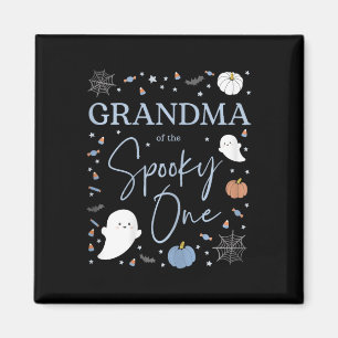 Oma der Spooky einen ersten Geburtstag Jungen 1st Magnet