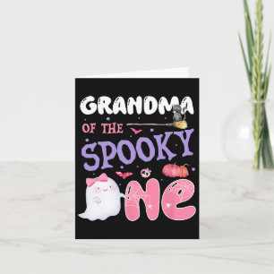 Oma der spöttischen ein 1. Geburtstag Halloween P Karte