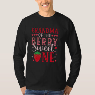 Oma der süßen Beeren-Eins Erdbeere 1. Geburt T-Shirt