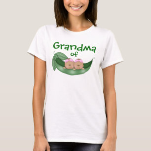 Oma der Zwillingsmädchen (dunkle Haut) T-Shirt