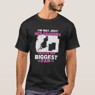 Oma des Barrel Racers größter Fan Pferd Barrel R T-Shirt