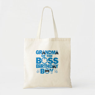 Oma des Boss Birthday Boy Baby Family Party Tragetasche