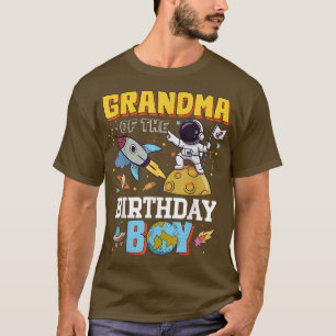 Oma des Geburtstags-Astronauten-Raumfahrtthema T-Shirt