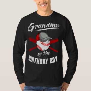 Oma des Geburtstags Boy Baseball Party Ce T-Shirt