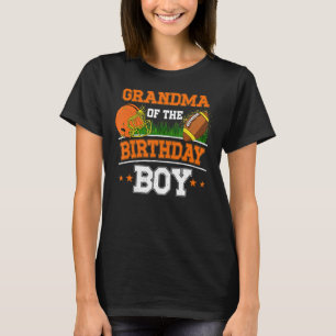 Oma des Geburtstags des Fußball-Fußball-Themas T-Shirt