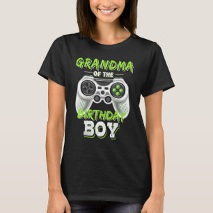 Oma des Geburtstags Junge Kinder Video Gamer Birth T-Shirt