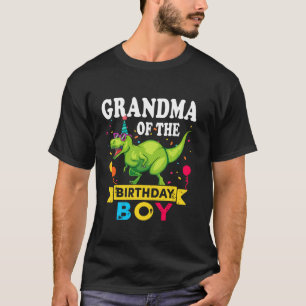 Oma des Geburtstags Jungen T Rex RAWR Dinosaurier T-Shirt