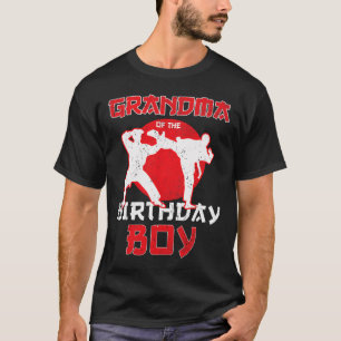 Oma des Geburtstags Karate Taekwondo Boy Marti T-Shirt