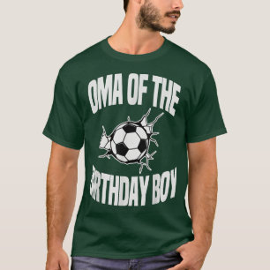 Oma des Geburtstagsjungen Fußballteam Geburtstagsf T-Shirt