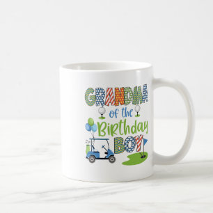 Oma des Geburtstagsjungen Golf Liebhaber Familie P Kaffeetasse