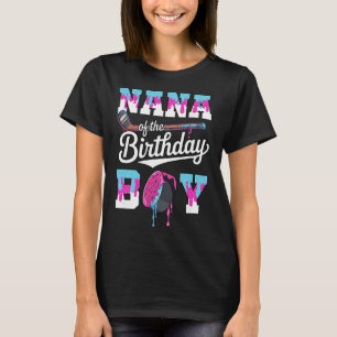 Oma des Geburtstagsjungen Hockey-Eis-Drip-Fam T-Shirt