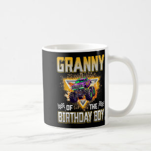 Oma des Geburtstagsjungen Monster Truck Geburtstag Kaffeetasse