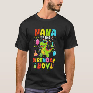 Oma des Geburtstagsjungen T Rex RAWR Dinosaurier G T-Shirt