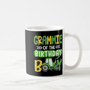 Oma des Geburtstagsjungen Traktoren Landmaschinen Kaffeetasse