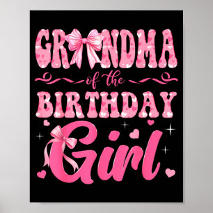 Oma des Geburtstagskindes Familie Nk Coquette Bo Poster