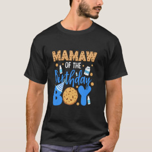 Oma des Geburtstagskindes Kekse und Milch Geburtst T-Shirt
