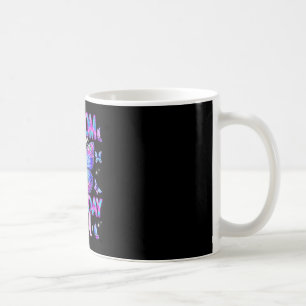 Oma des Geburtstagskindes Schmetterlingsfamilie Kaffeetasse