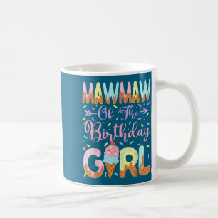 Oma des Geburtstagskindes Süße Eiscreme-Party  Kaffeetasse
