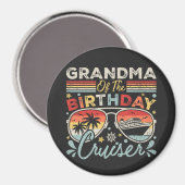 Oma des Geburtstagskreises Magnet (Vorderseite/Rückseite)