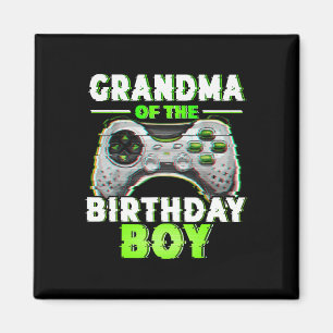 Oma des Geburtstagsspielers Matching F Magnet