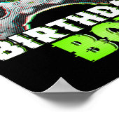 Oma des Geburtstagsspielers Matching F Poster (Ecke)