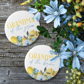 Oma des Groom-Lemon-Brautparty Button