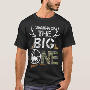 Oma des großen Jungen eines Geburtstags Hirschjäge T-Shirt