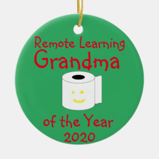 Oma des Jahres des Fernunterrichts Keramik Ornament