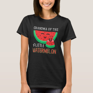 Oma des kleinen Wassermelons Melon Familienmatc T-Shirt