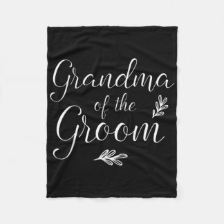 Oma des Polterabends Fleecedecke